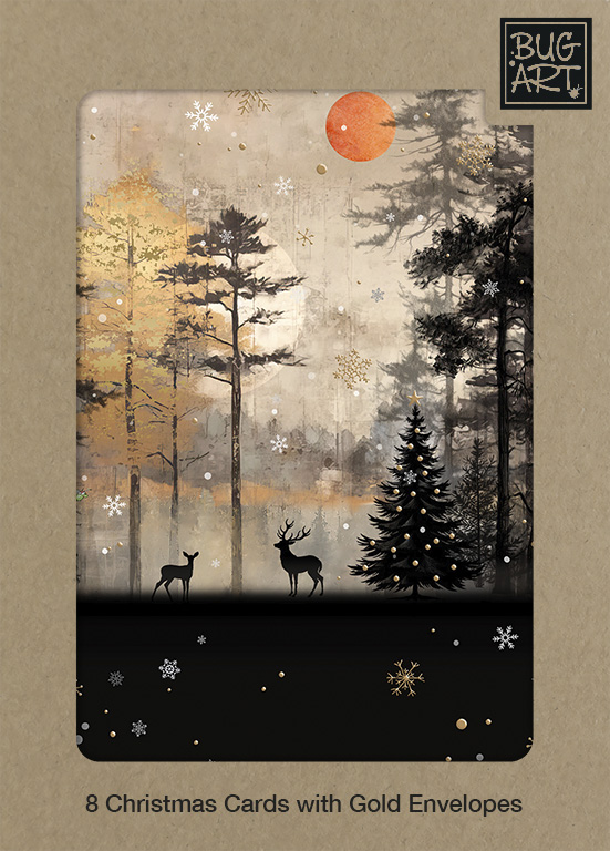 KCX011 Deer Scene 8xPack